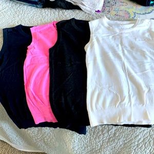 Lot of 4 Sweater Vests